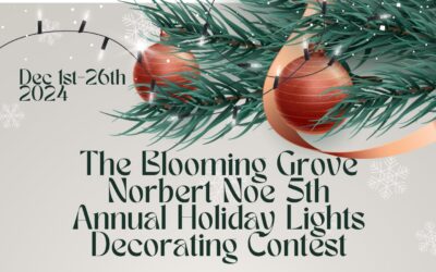 Norbert Noe 5th Annual Holiday Lights Decorating Contest